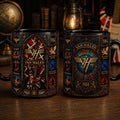 Van Halen Rock Band Stained Glass Accent Mug