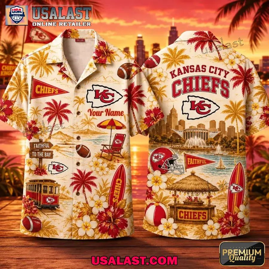 Kansas City Chiefs Summer Vibes Custom Hawaiian Shirt