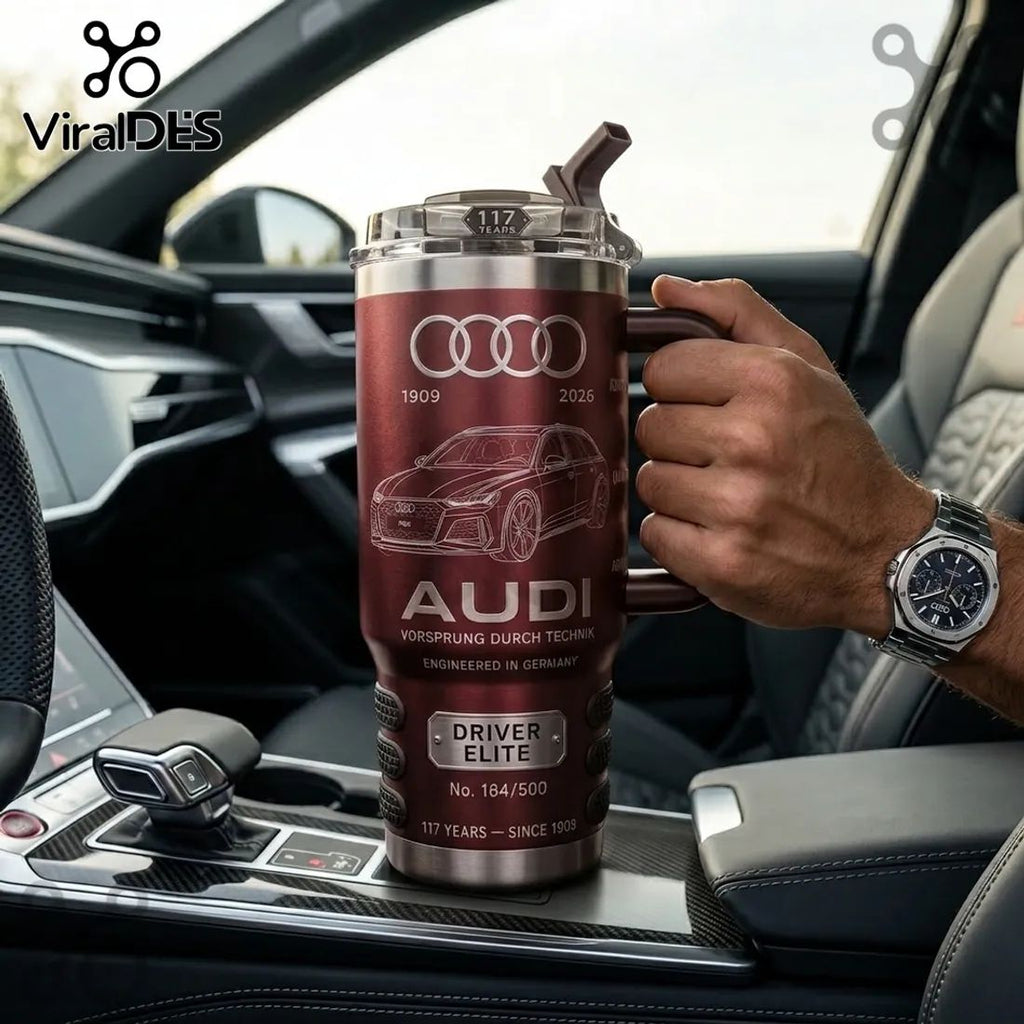 Audi 117th Anniversary Limited Edition Stanley Tumbler 40oz