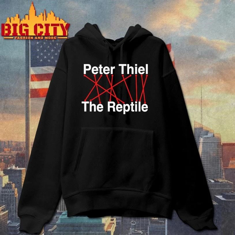 Funny Peter Thiel The Reptile CEO Shirt