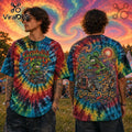 Grateful Dead Tie Dye Rat Hot Rod T-Shirt