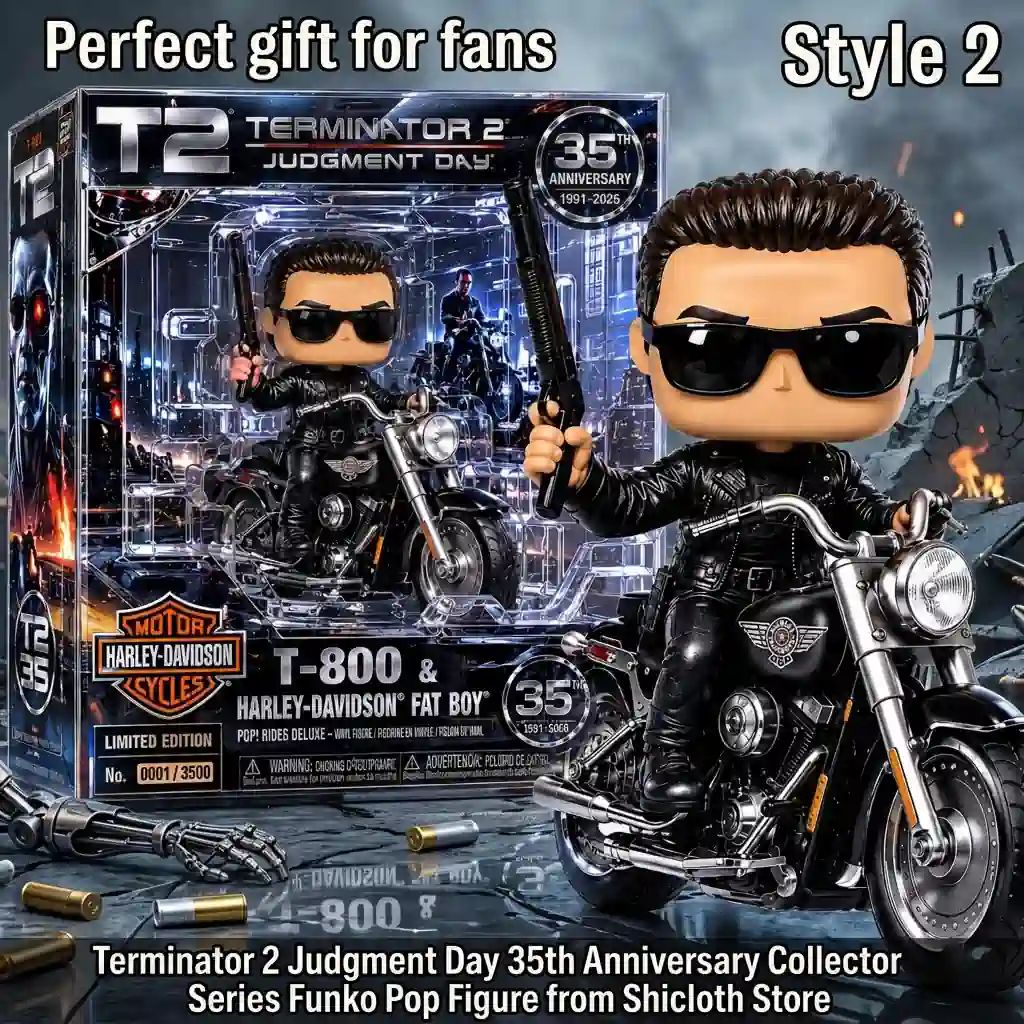 Terminator 2 Judgment Day 35th Anniversary Collector Series Funko Pop! Figure