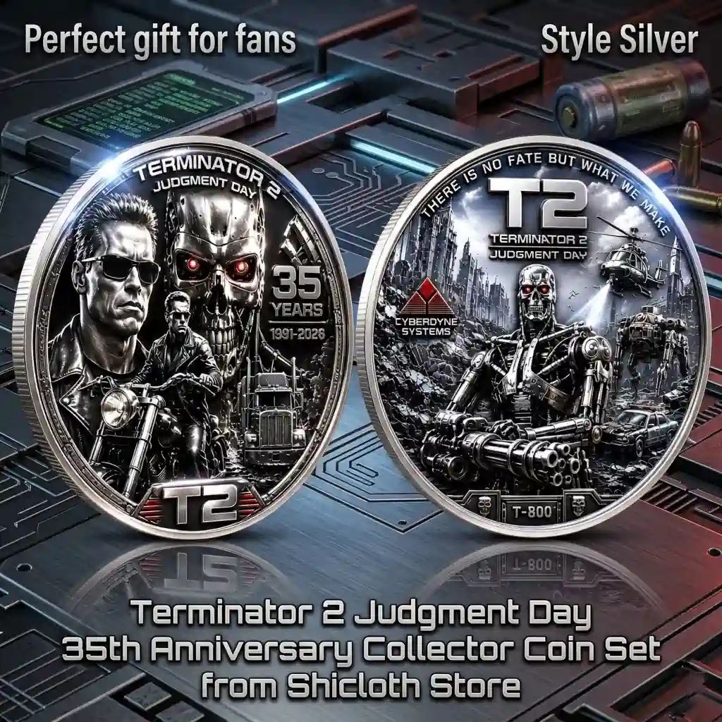 Terminator 2 Judgment Day 35th Anniversary Collector Coin Set