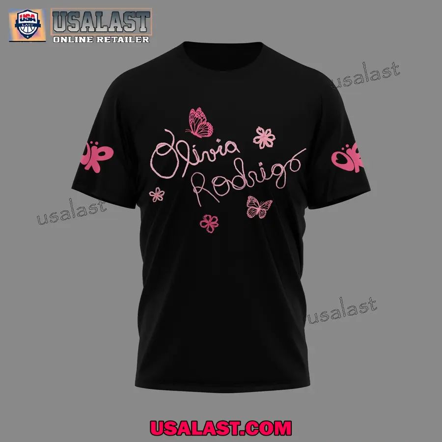 Olivia Rodrigo The Unraveled 2026 Tour 3D Tee Shirt