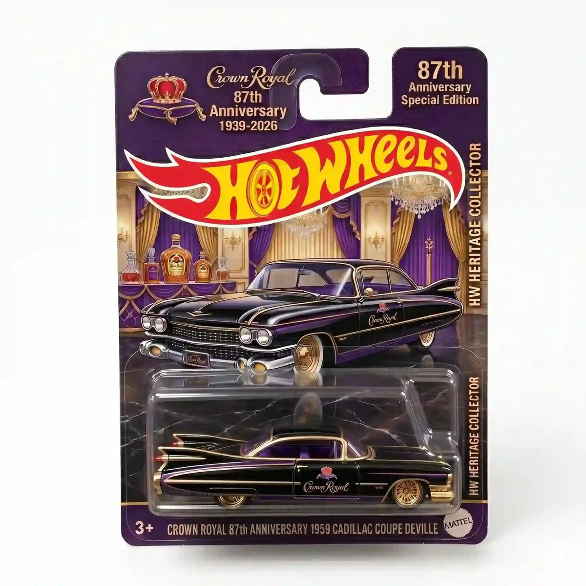 Wheels Crown Royal 87th Anniversary Jada Toys Pink Slips Cadillac 1959