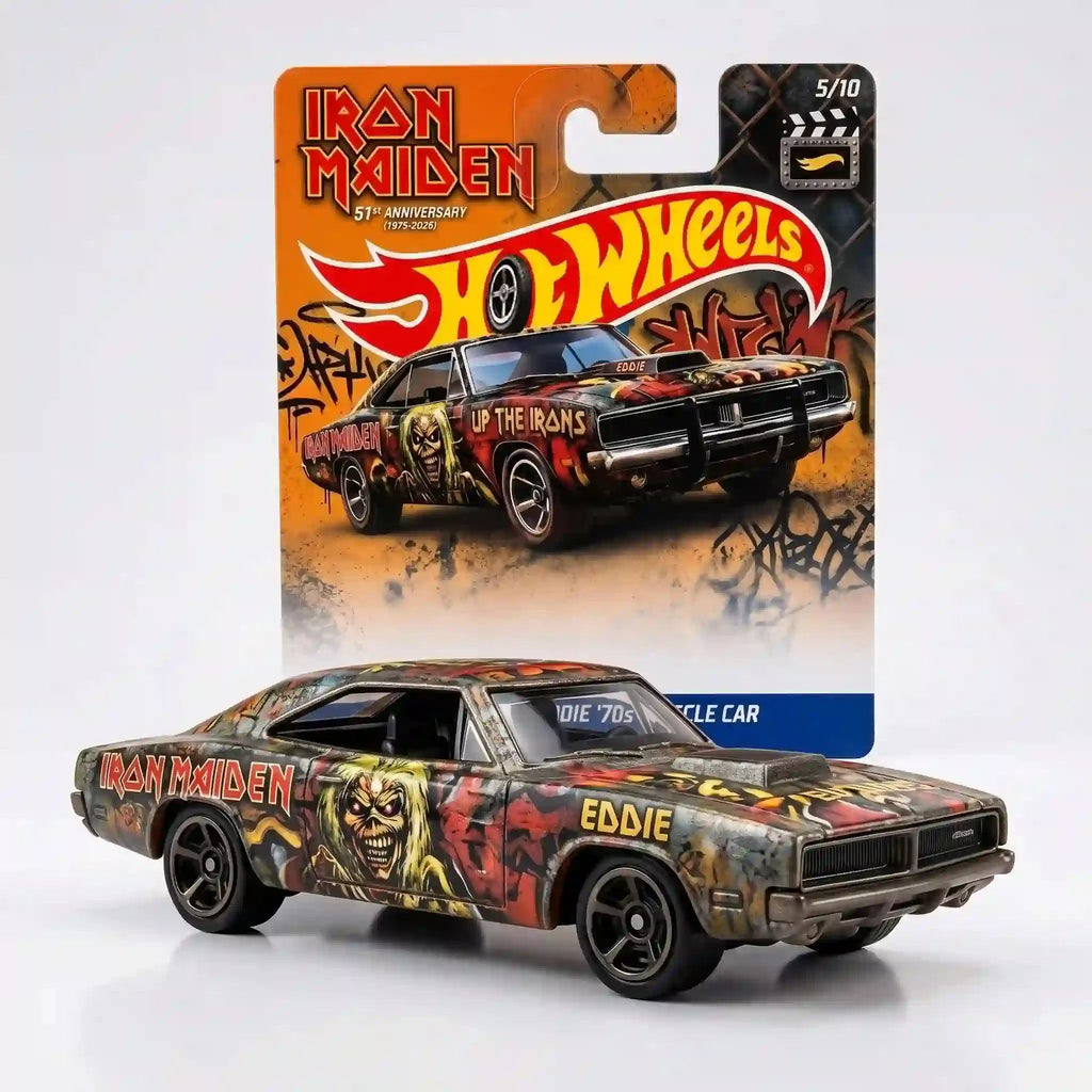 Wheels Iron Maiden 51st Anniversary Eddie ’70s Muscle Car