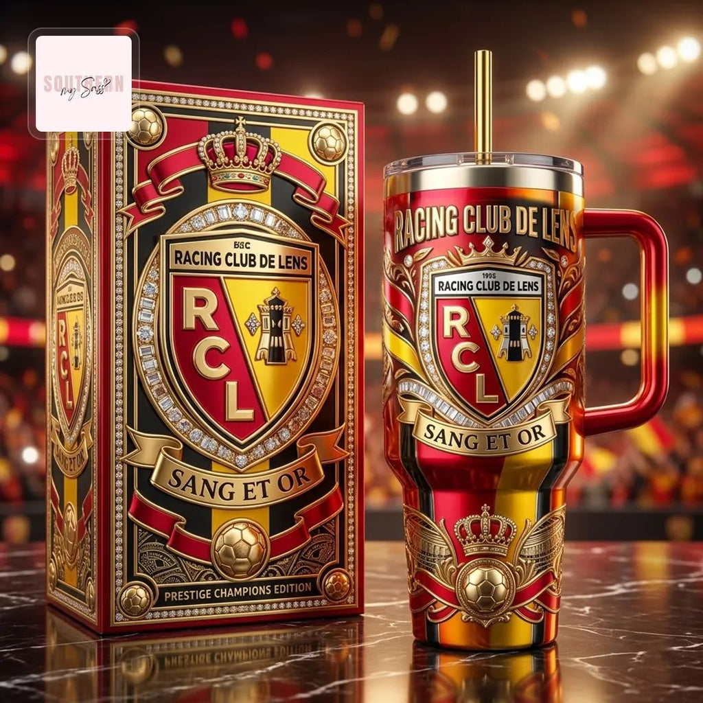 Racing Club de Lens Prestige Champions Edition 40oz Insulated Tumbler With Handle