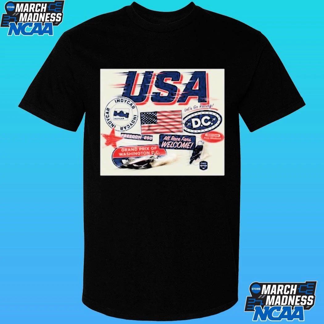 Indycar White 2026 Freedom 250 Grand Prix Shirt
