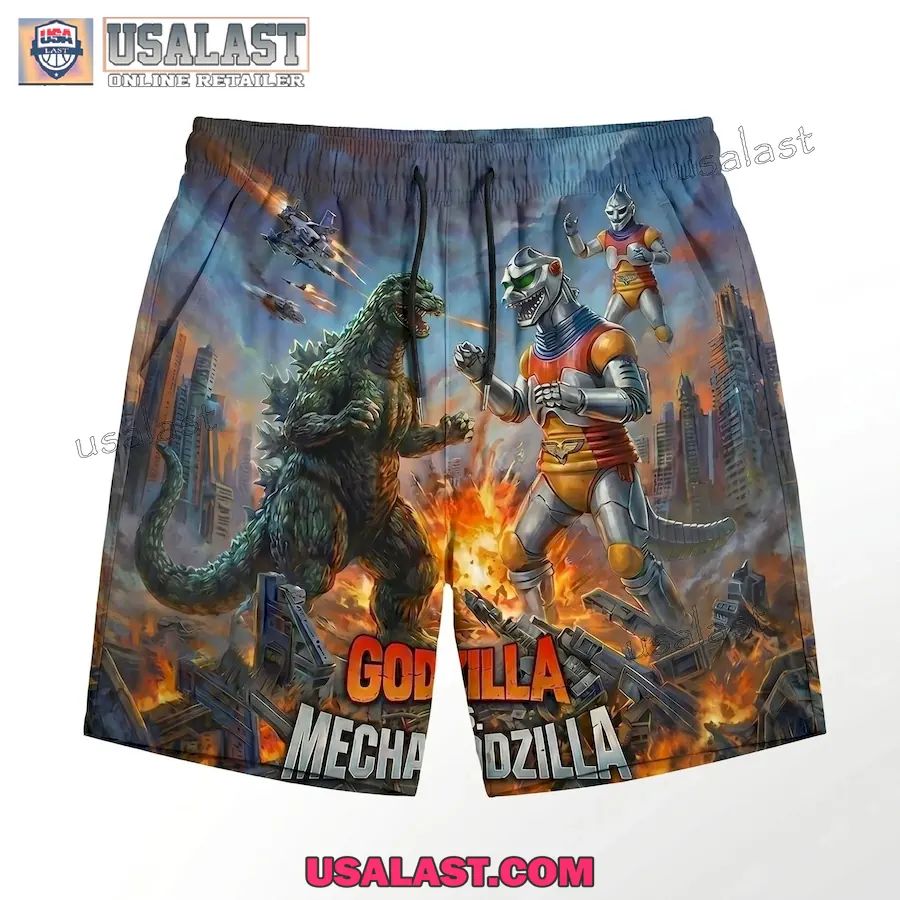 Godzilla Vs Mechagodzilla Premium Hawaiian Shirt