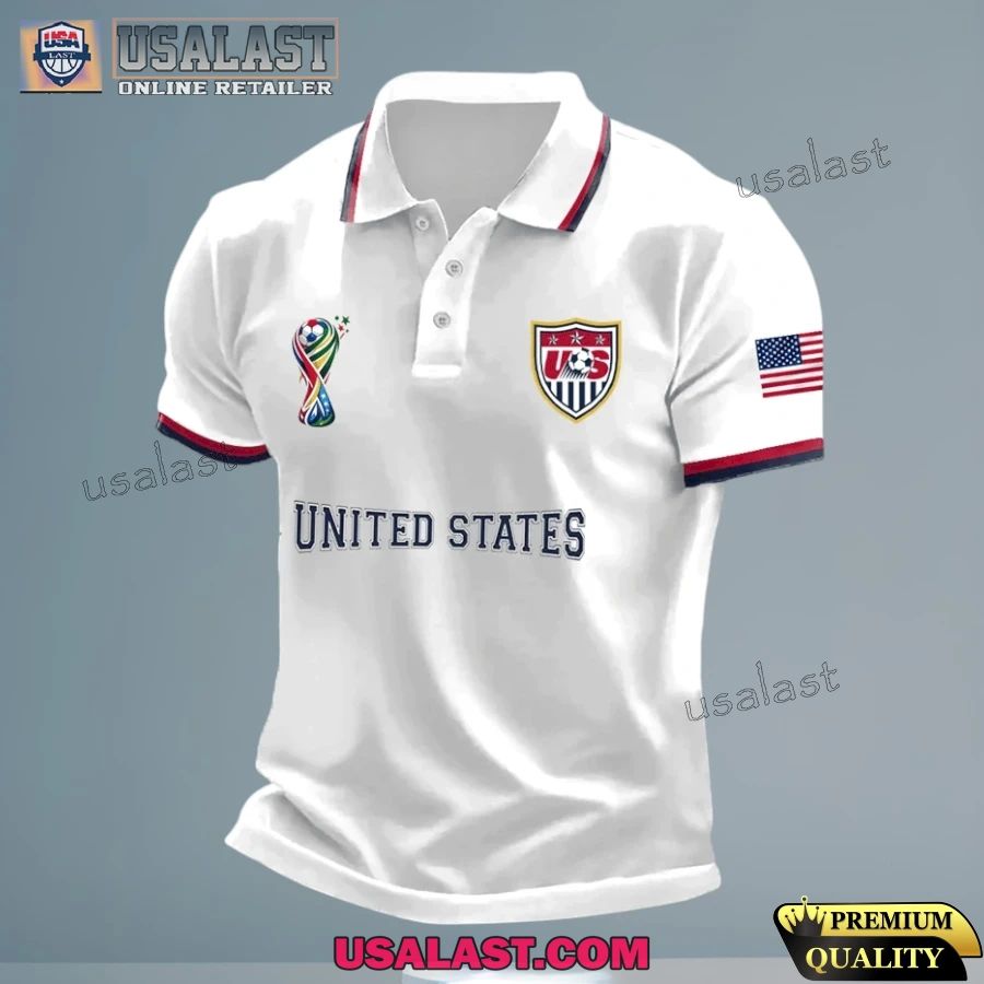 United States World Cup 2026 Printed Polo Shirt