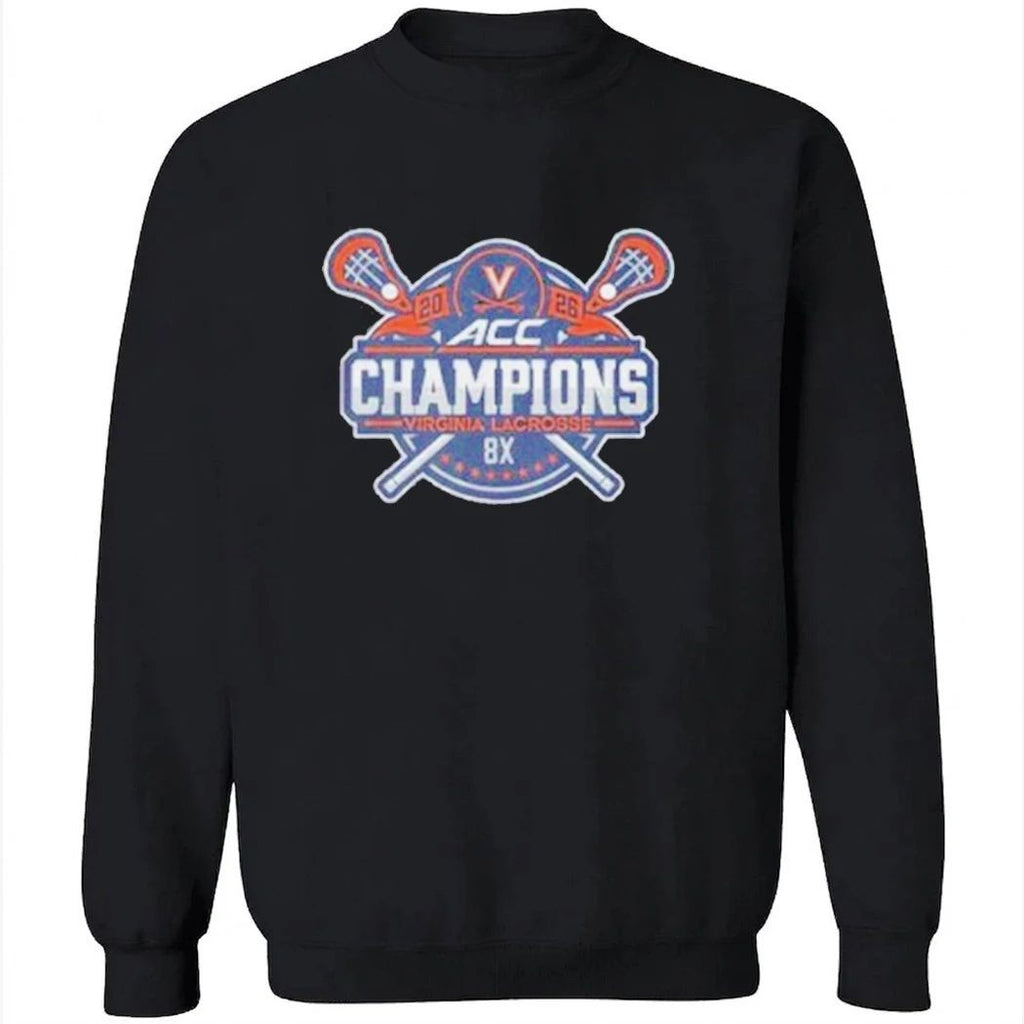 Virginia Cavaliers 8X ACC Lacrosse Champions Shirt