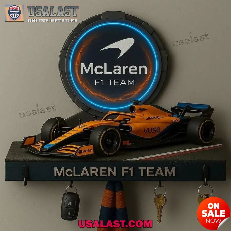 Mclaren F1 Team Custom Wall Key Holder