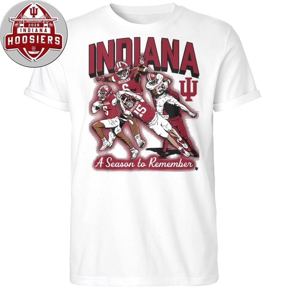 Indiana Football A Season To Remember Logo T-shirt