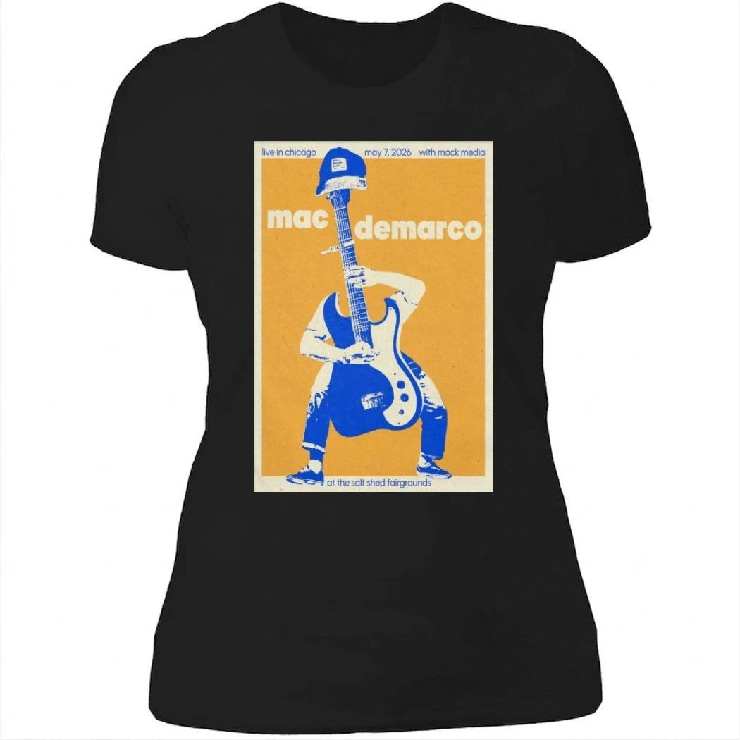 Mac Demarco At The Salt Shed On May 7 2026 Poster Shirt