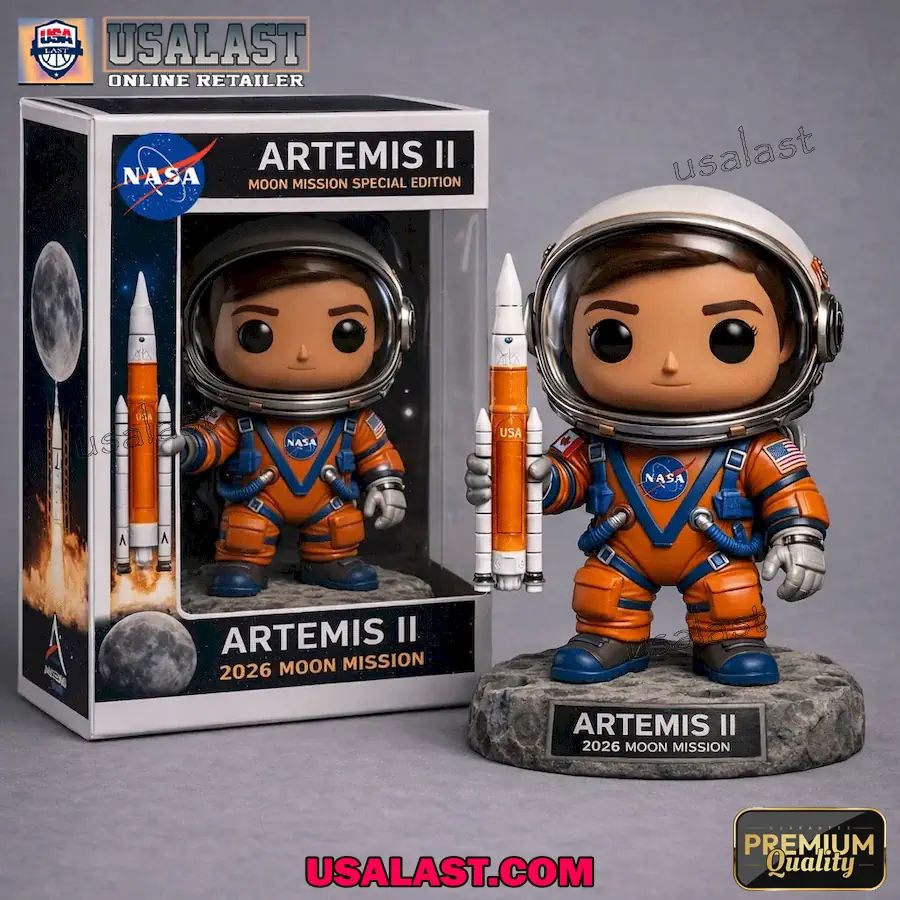 Artemis II 2026 Moon Mission Astronaut Collectible Figure