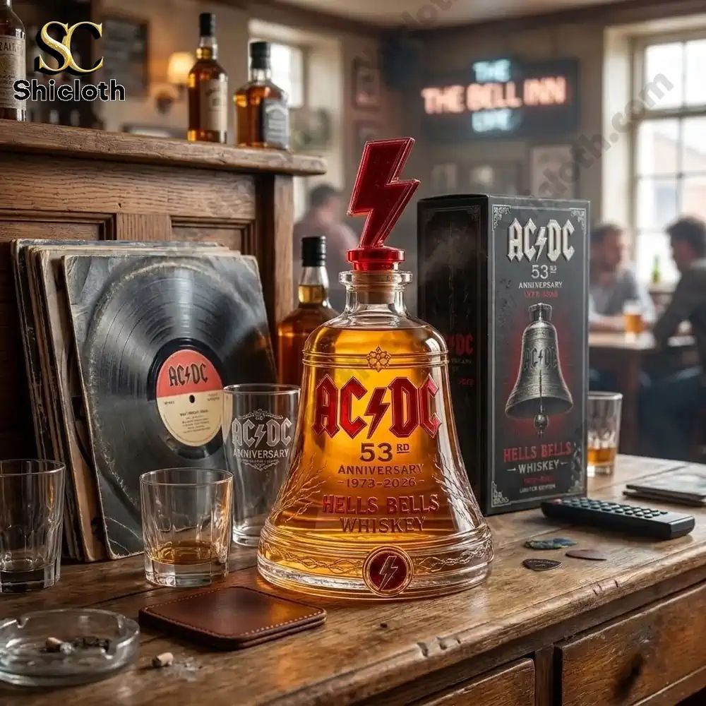 ACDC 53rd Anniversary 1973-2026 Hells Bells Whiskey
