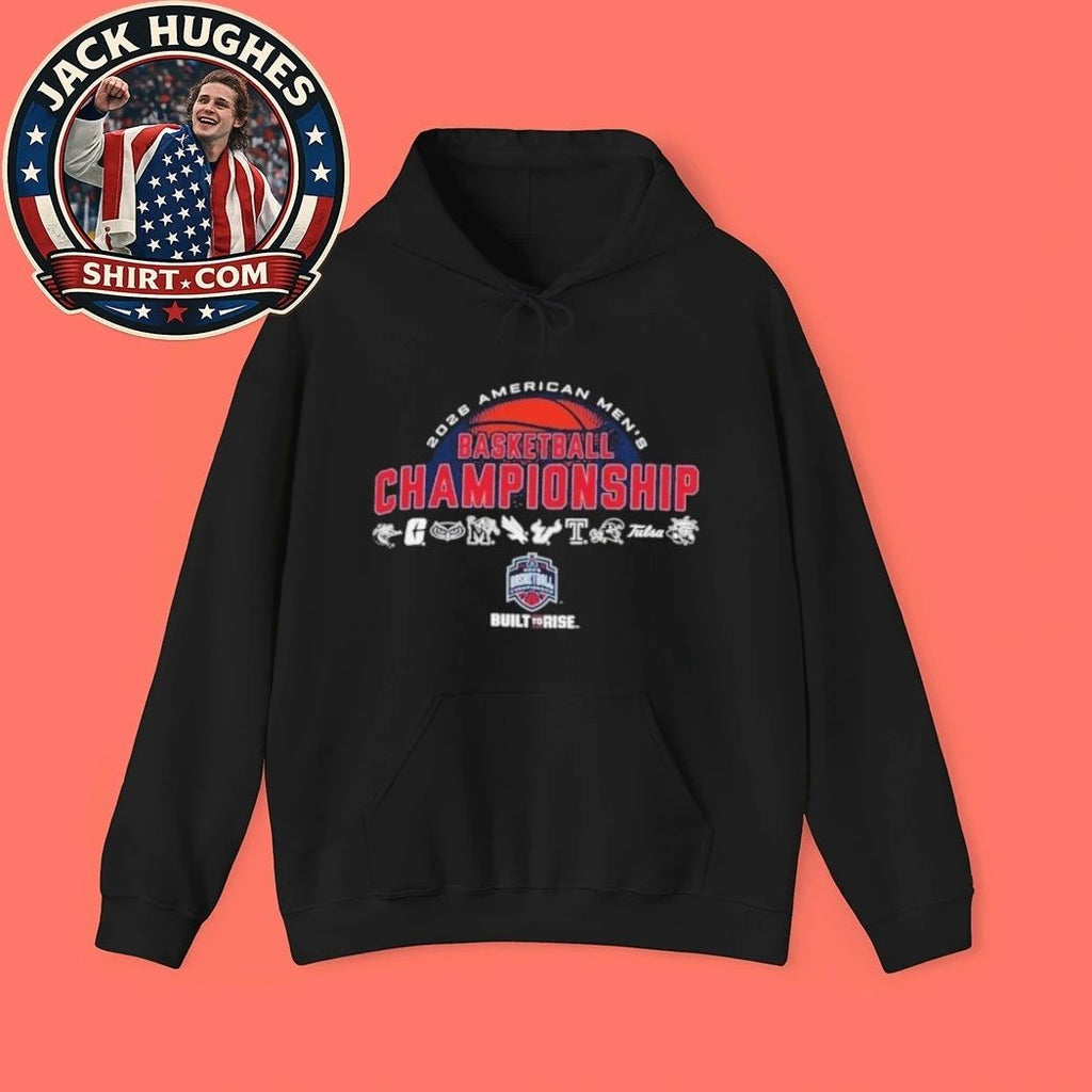 Original 2026 American Mens Basketball Championship Built To Rise Teams Shirt