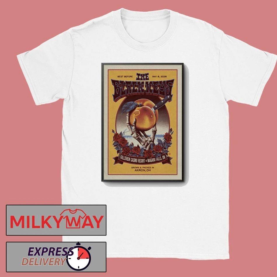 The Black Keys May 8 2026 OLG Stage At Fallsview Casino In Niagara Falls ON Poster shirt
