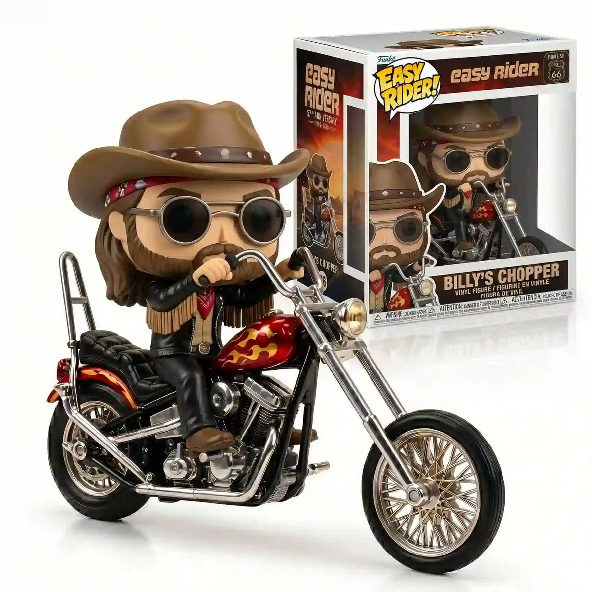 Easy Rider 57th Anniversary Billys Chopper Edition Funko Pop Figure