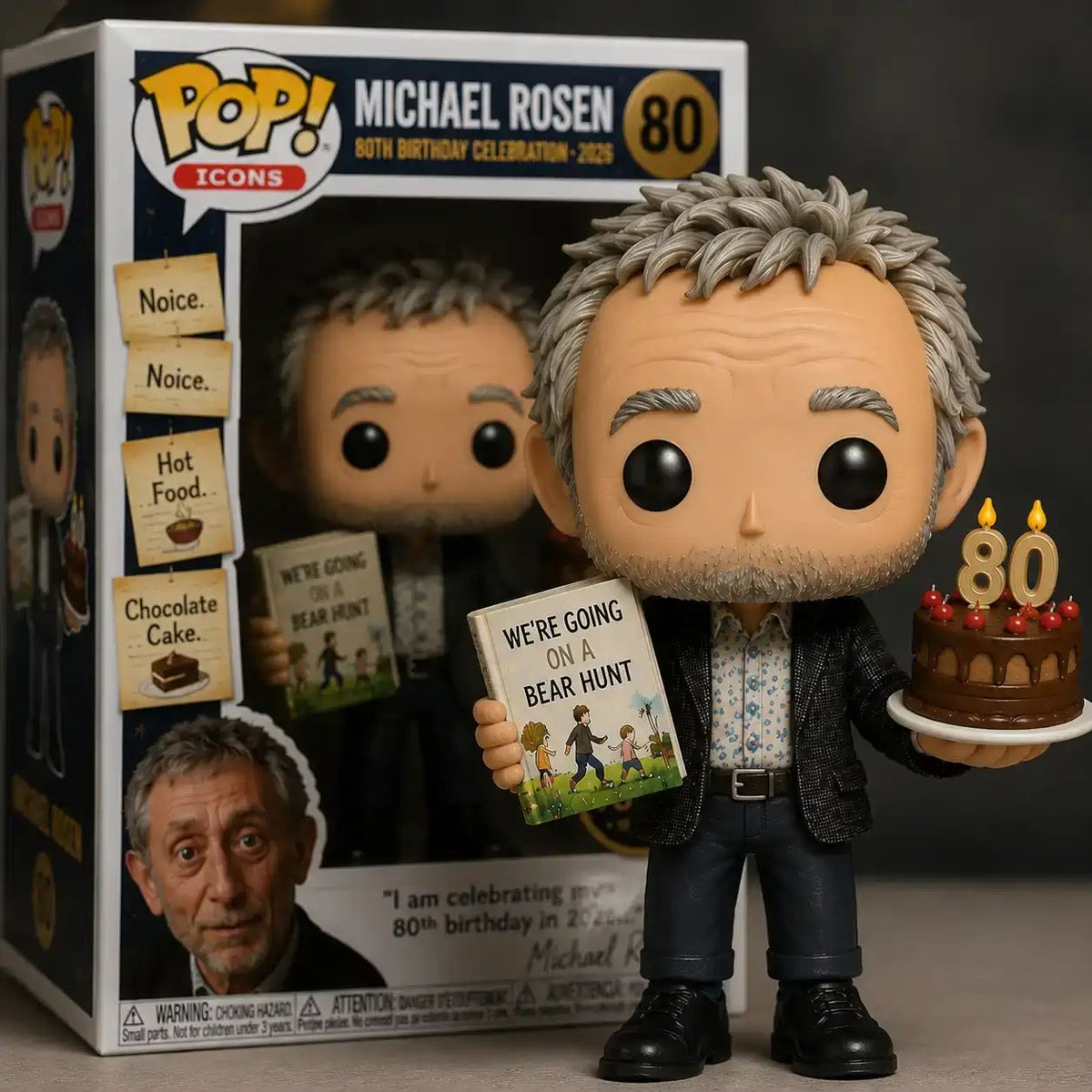 Michael Rosen 80 Years of Stories Collector Edition Funko Pop! Figure