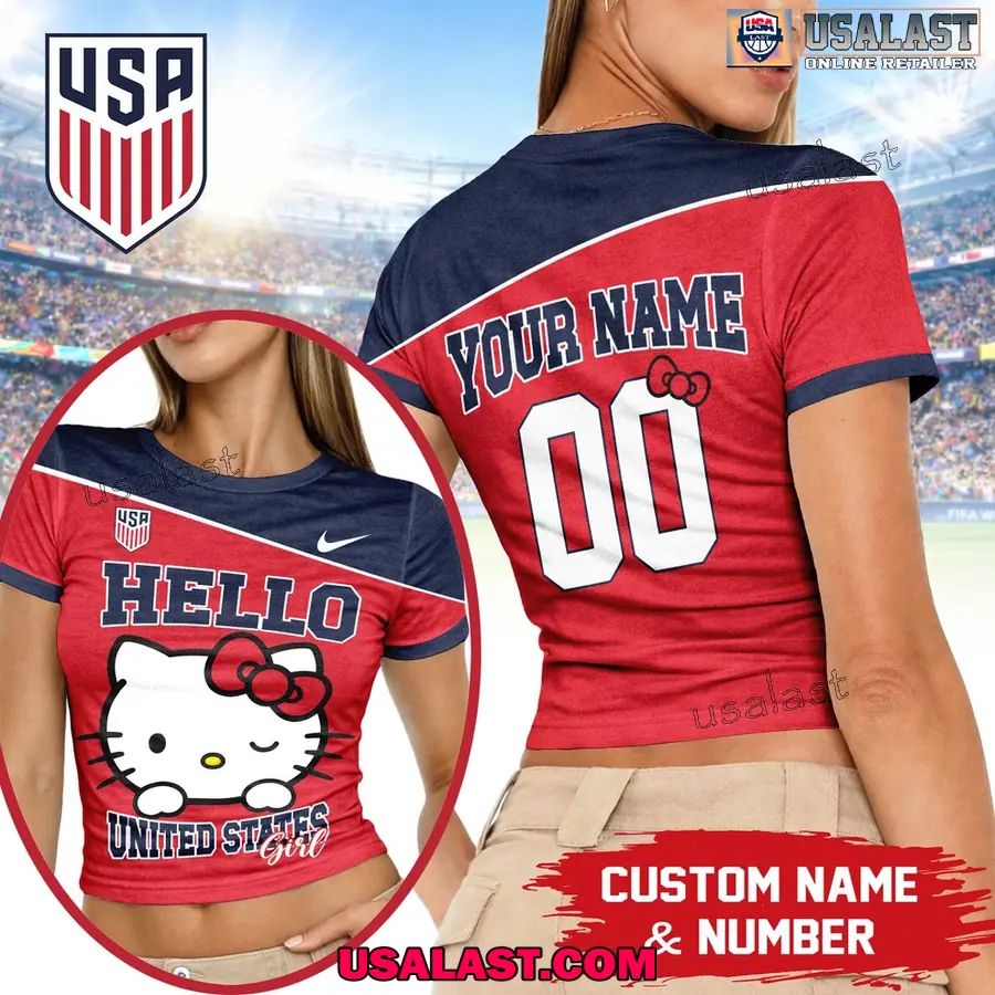 Personalized United States World Cup 2026 Women Baby Tee