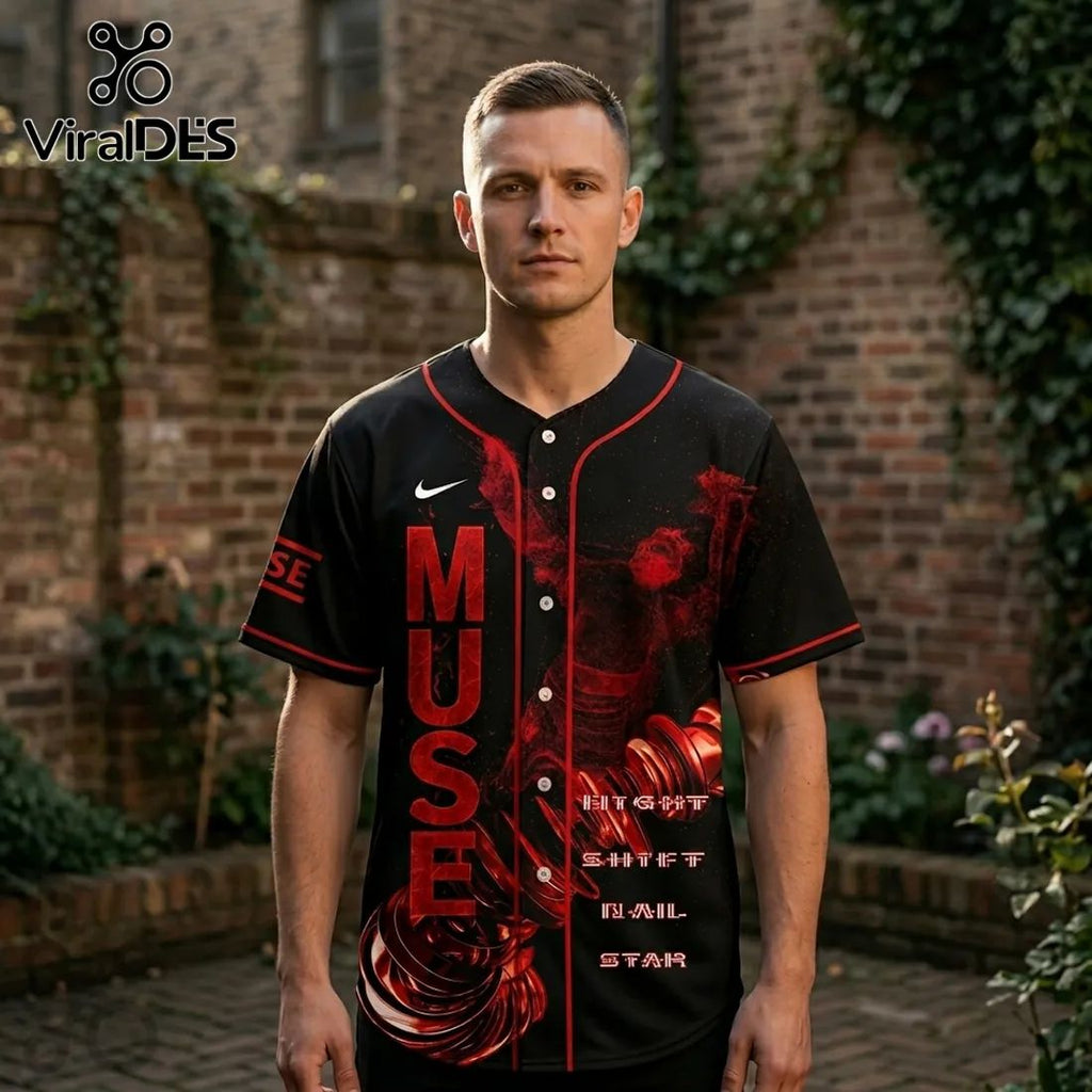 Muse The Wow! Signal Europa Tour 2026 Baseball Jersey