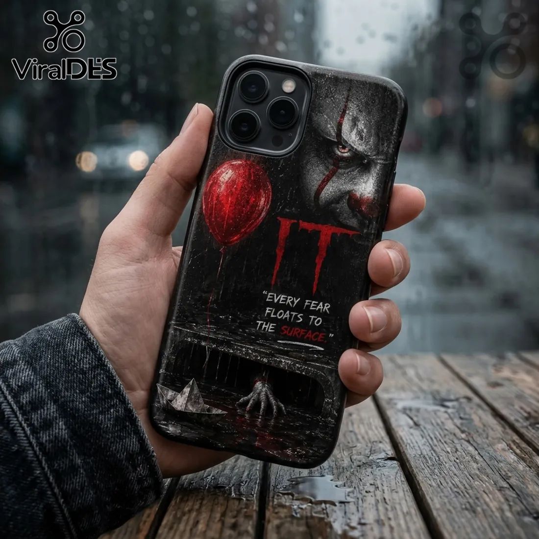 Pennywise IT Horror Movie Hard Shell Phone Case