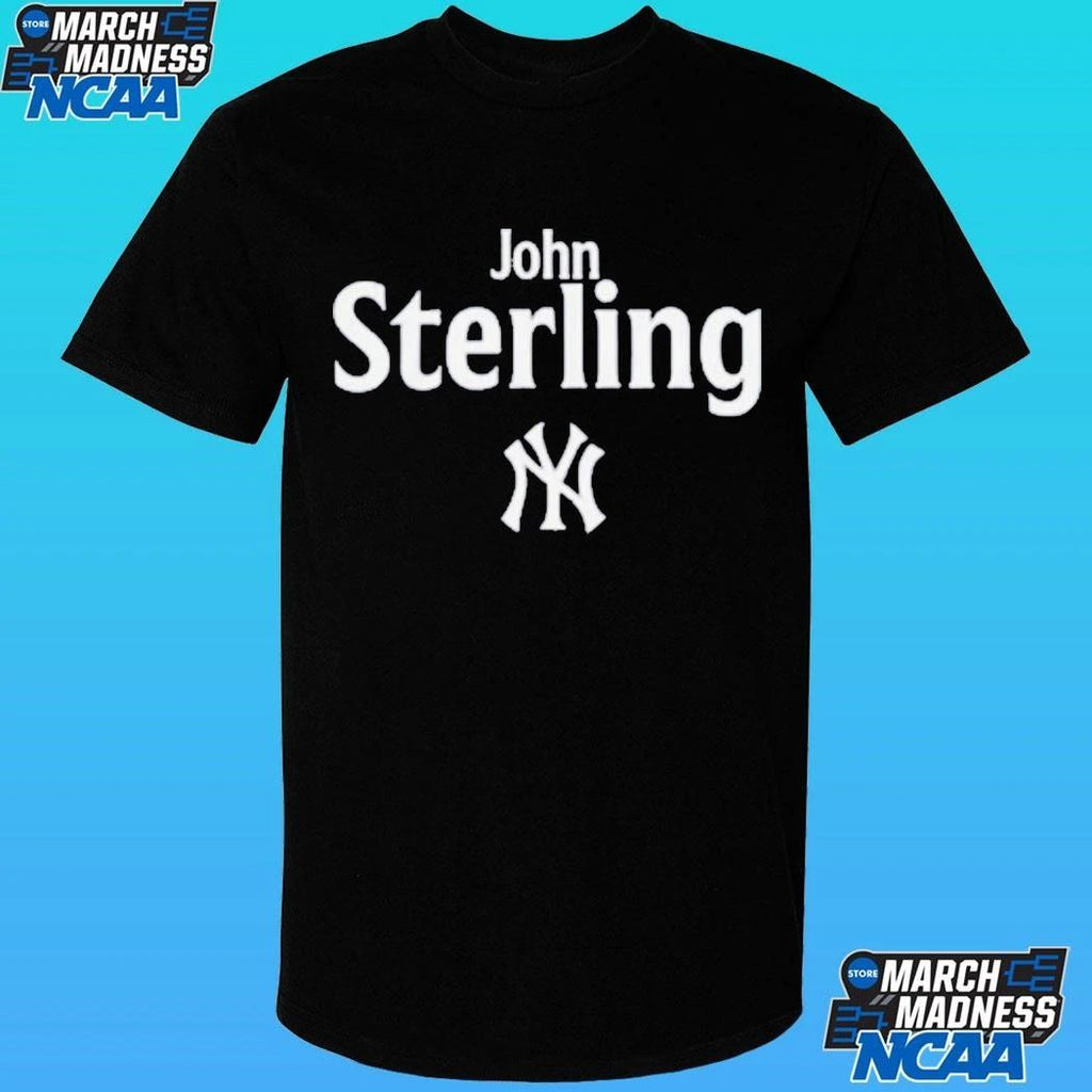 Ny Yankees Memorial Patch For Voice John Sterling Shirt