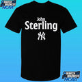 Ny Yankees Memorial Patch For Voice John Sterling Shirt