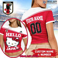 Personalized Japan World Cup 2026 Women Baby Tee