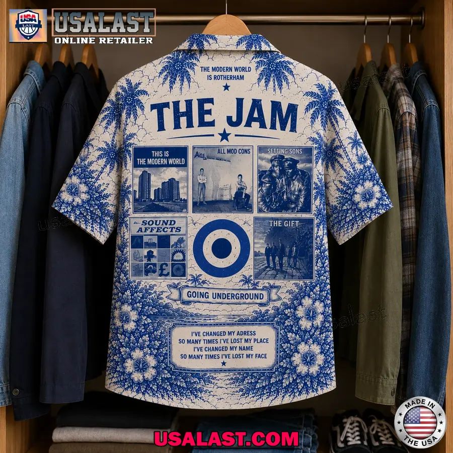 The Jam Vintage Tropical Album Hawaiian Shirt