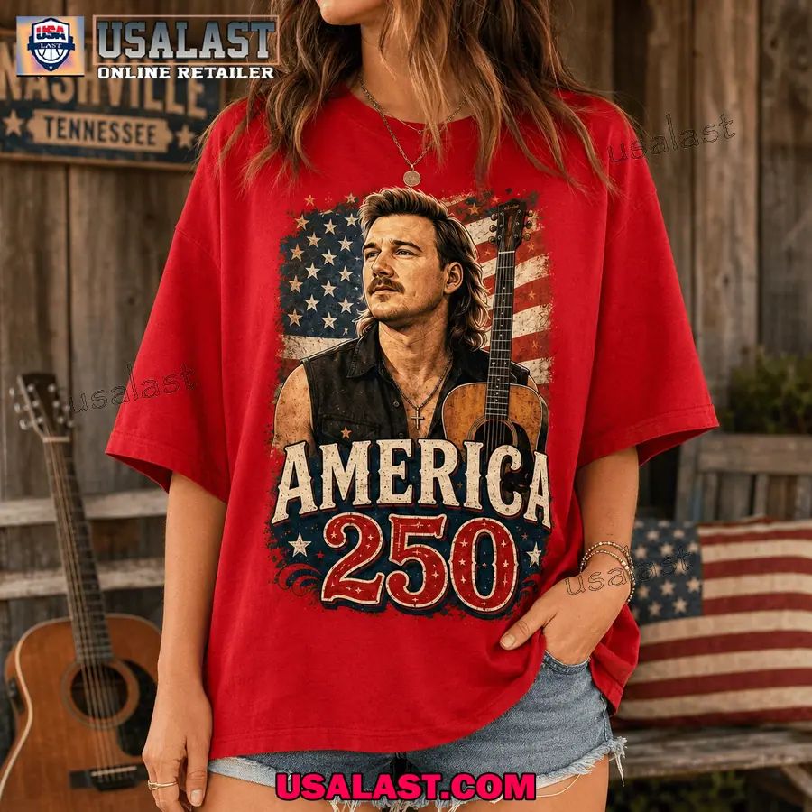 Morgan Wallen Us 250th Anniversary 3D Tee Shirt