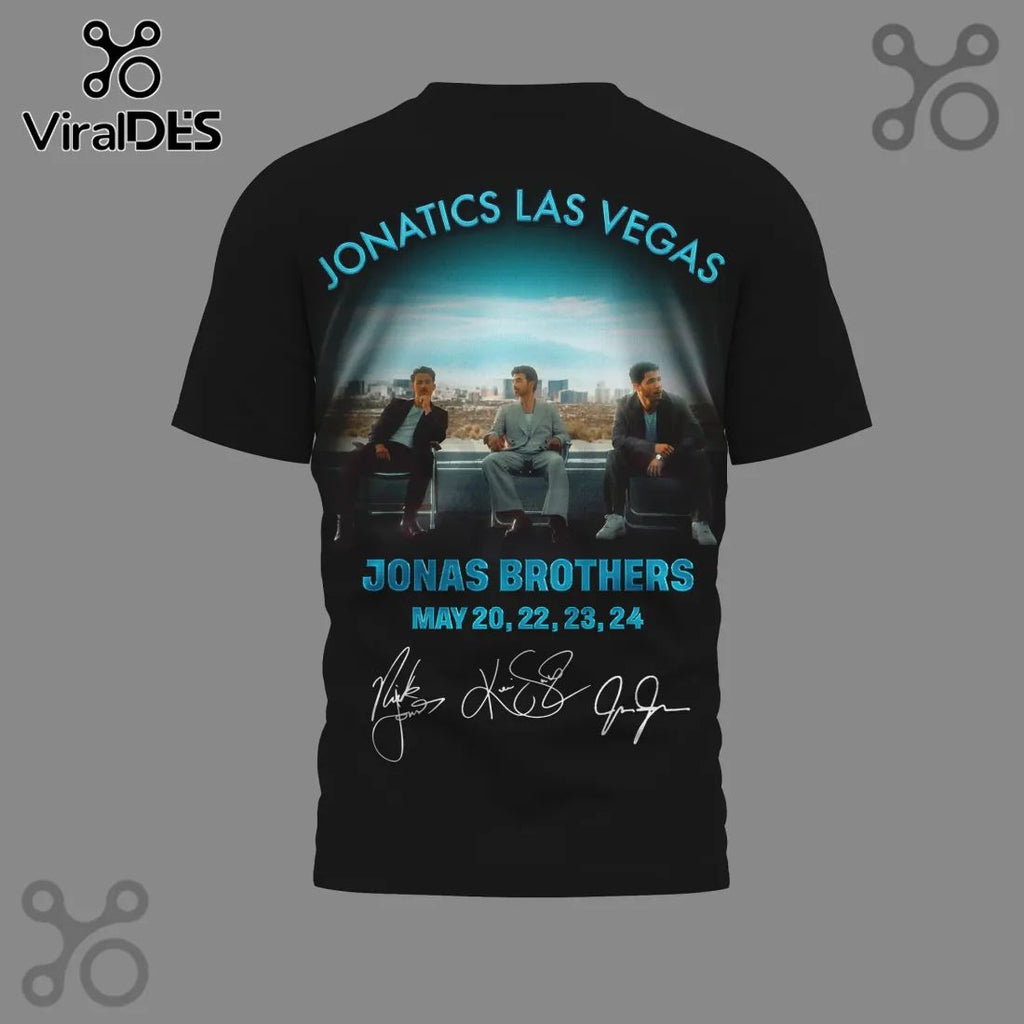 Jonas Brothers Las Vegas 2026 Jonatics Fan Commemorative Concert T-Shirt