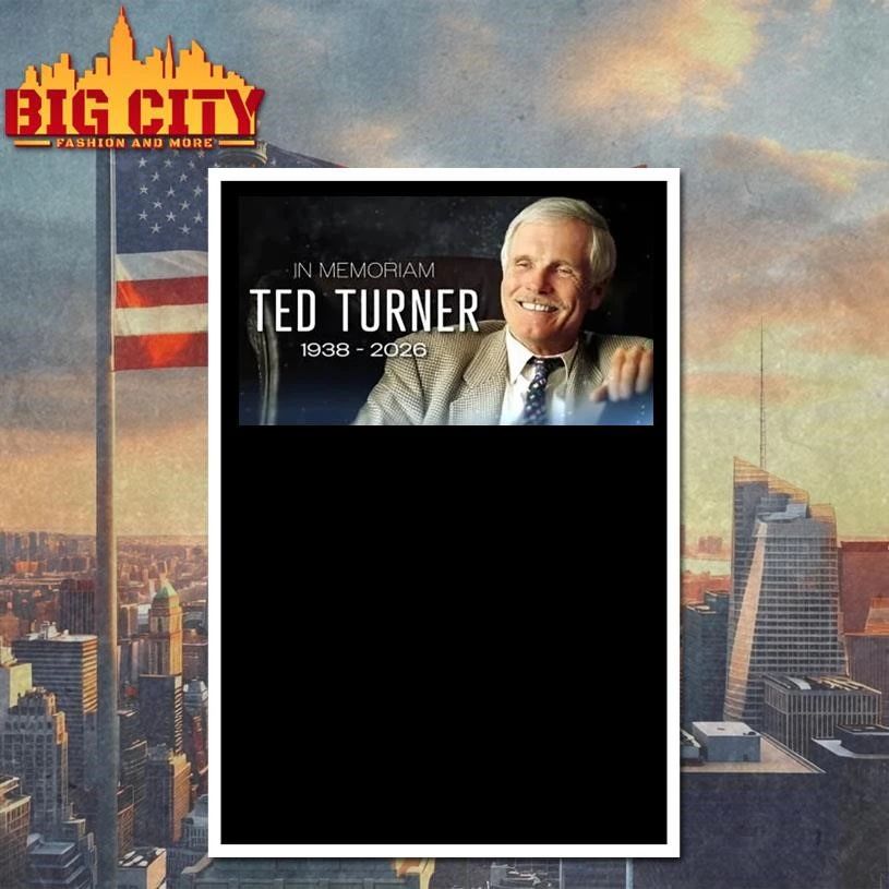 In Loving Memory Ted Turner 1938-2026 Shirt