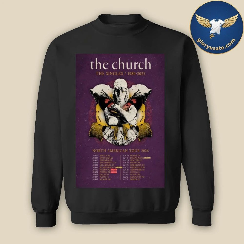 The Church North American 2026 Shows Poster Shirt