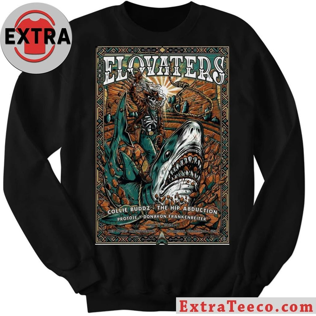 The Elovaters May 17 2026 Red Rocks Amphitheatre In Morrison CO Poster Shirt