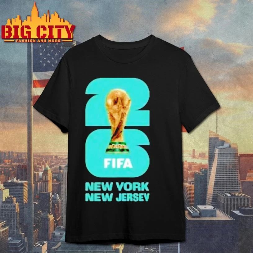 FIFA 2026 New York Black Stone Washed New York New Jersey shirt