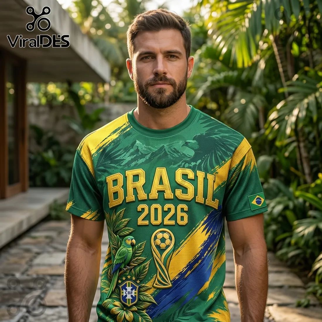 Brazil National Soccer Team 2026 World Cup Edition Shirt