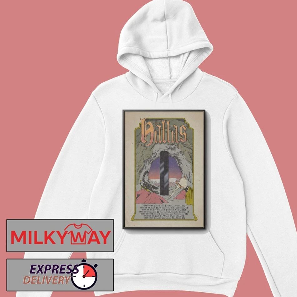 Hällas Festival Shows Summer 2026 Poster shirt