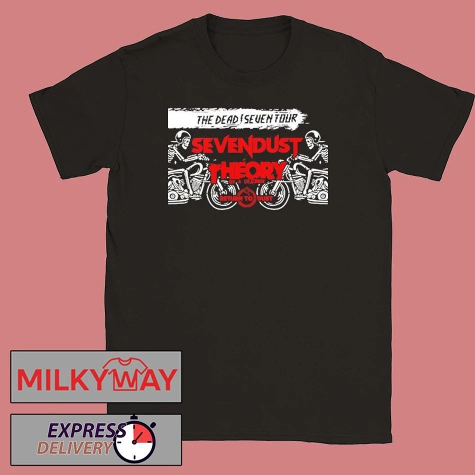 Sevendust The Dead Seven Tour 2026 Schedule Tour Dates shirt