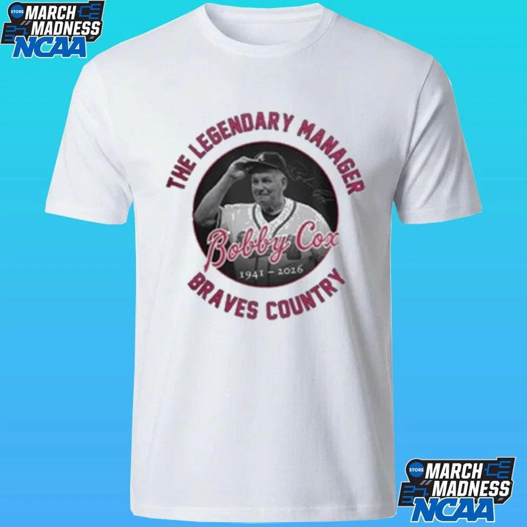 Bobby Cox 1941 2026 The Legendary Manager Braves Country Shirt