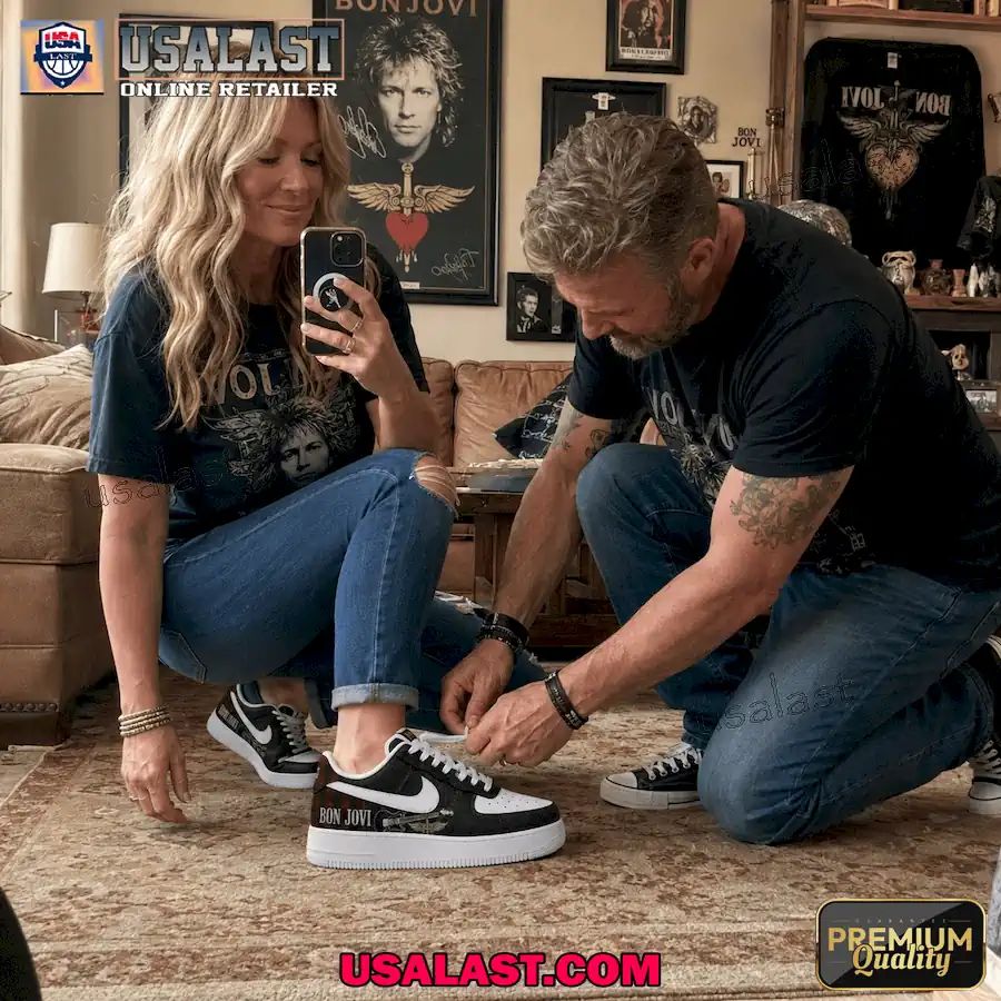 Bon Jovi It’s My Life Air Force 1 Shoes