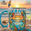 Just a Girl Who Loves Margaritas & Jimmy Buffett Coffee Mug
