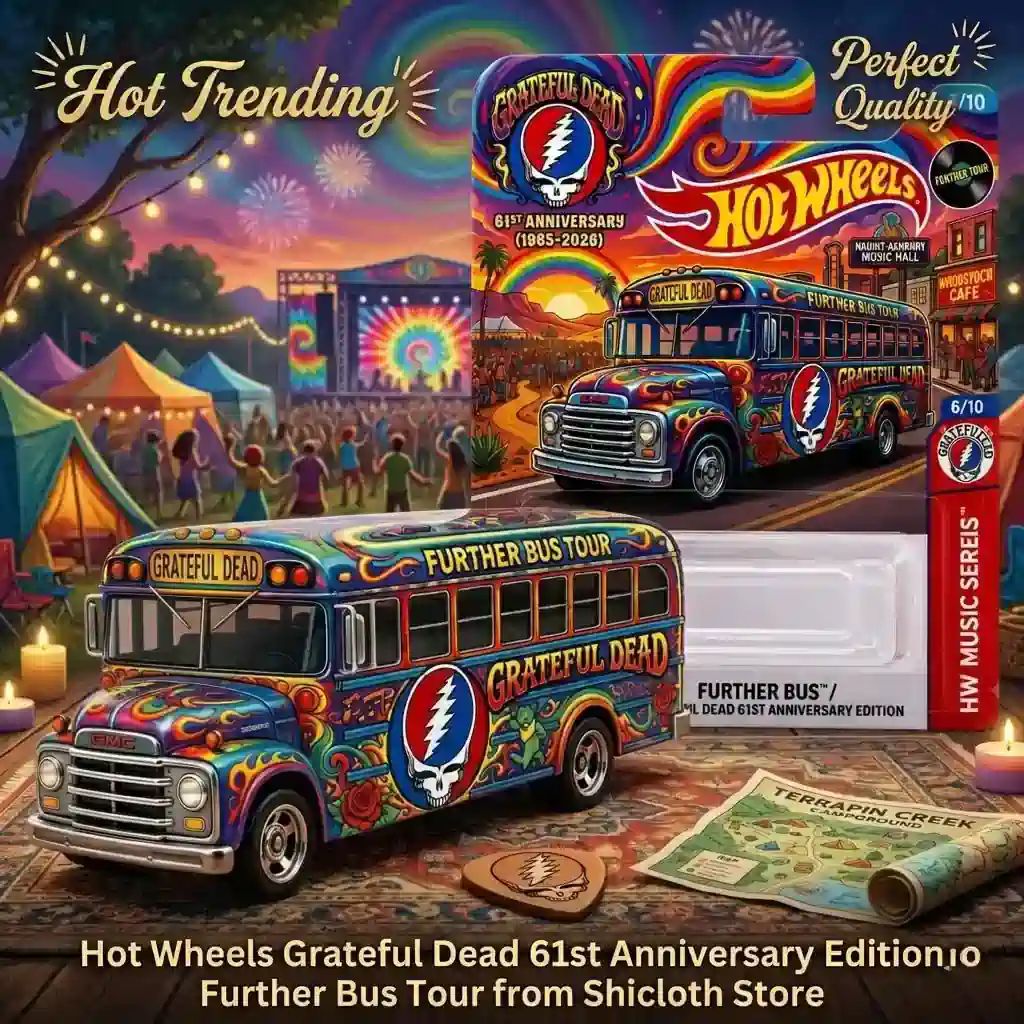 Wheels Grateful Dead 61st Anniversary Edition Further Bus Tour