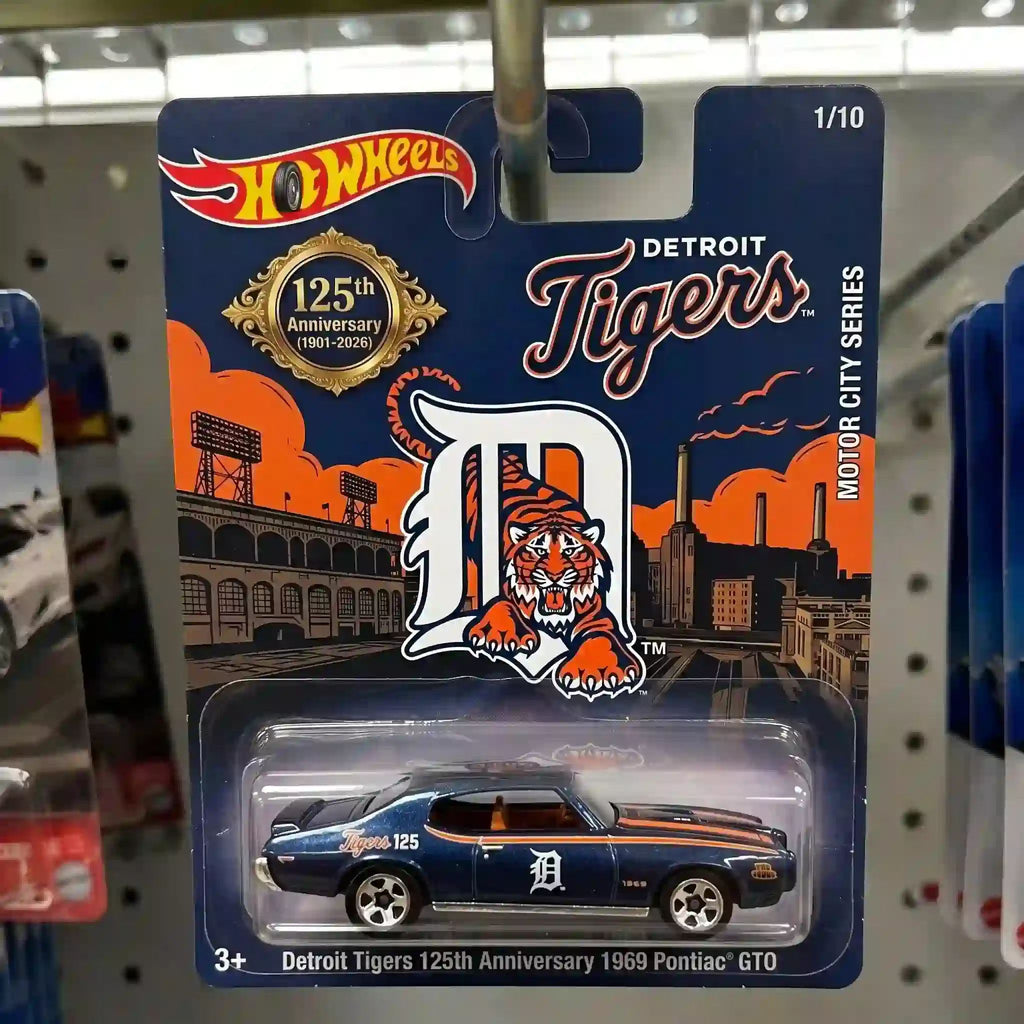 Wheels Detroit Tigers 125th Anniversary 1969 Pontiac GTO