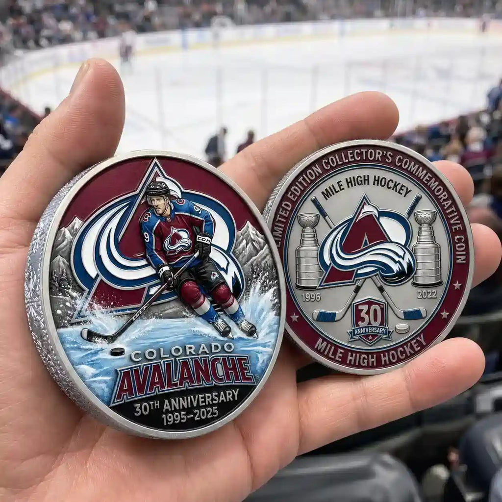 Colorado Avalanche 30th Anniversary Commemorative Coin