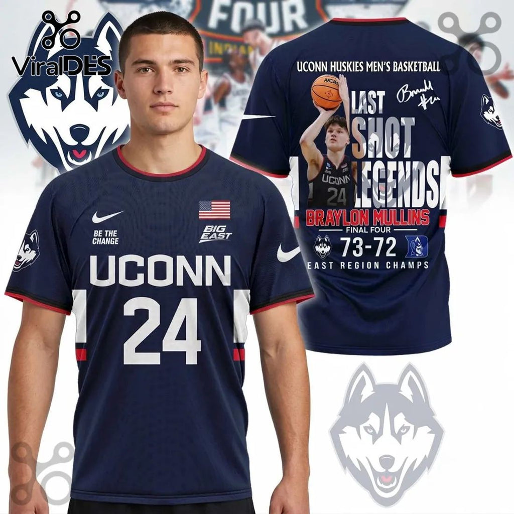 UConn Huskies Braylon Mullins Last Shot Legends Final Four T-Shirt