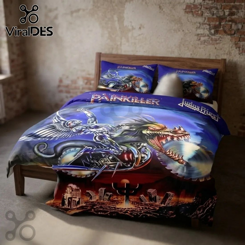 Judas Priest Painkiller Duvet Cover Set