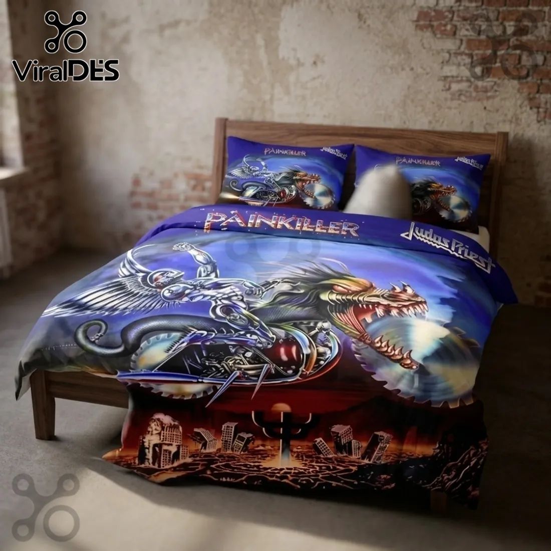 Judas Priest Painkiller Duvet Cover Set