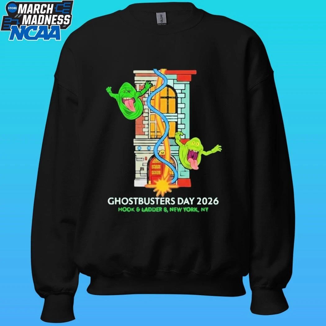 Ghostbusters Day 2026 Hook And Ladder And New York Shirt